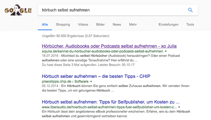 Google Ranking Audiobook